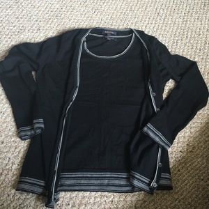 Classic Brooks Brothers Cardigan set